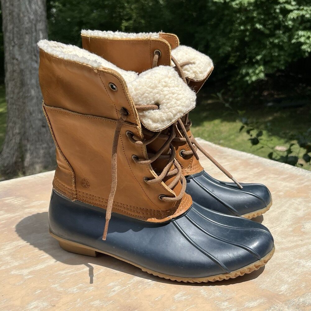 Northside Winter Men Boots Sz 9Lace Thinsulate Water Resistant Duck Boot Lace-Up